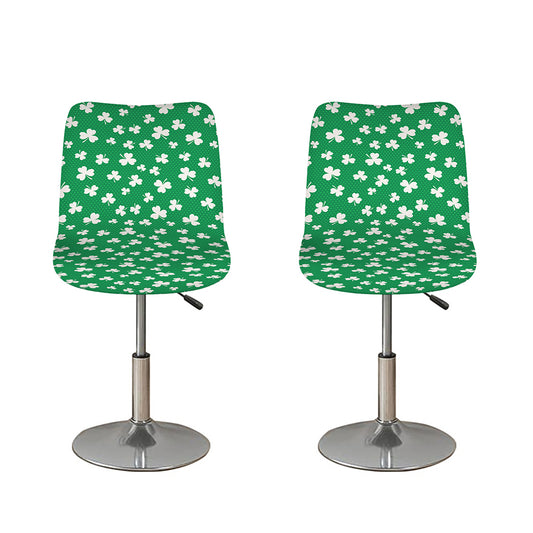 Polka Dot Irish St. Patrick's Day Print Bar Stool Covers