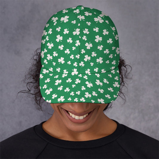 Polka Dot Irish St. Patrick's Day Print Baseball Cap
