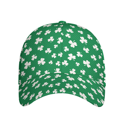 Polka Dot Irish St. Patrick's Day Print Baseball Cap