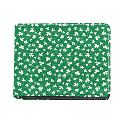 Polka Dot Irish St. Patrick's Day Print Bifold Wallet