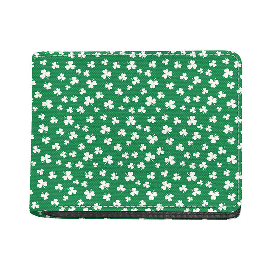 Polka Dot Irish St. Patrick's Day Print Bifold Wallet