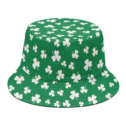 Polka Dot Irish St. Patrick's Day Print Bucket Hat