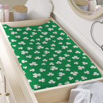 Polka Dot Irish St. Patrick's Day Print Changing Pad Cover