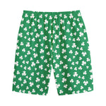 Polka Dot Irish St. Patrick's Day Print Cotton Shorts