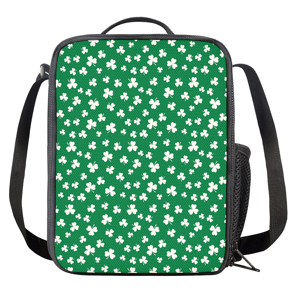 Polka Dot Irish St. Patrick's Day Print Crossbody Lunch Bag