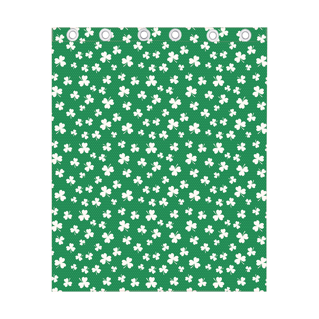 Polka Dot Irish St. Patrick's Day Print Curtain