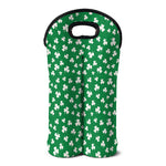 Polka Dot Irish St. Patrick's Day Print Double Neoprene Wine Tote