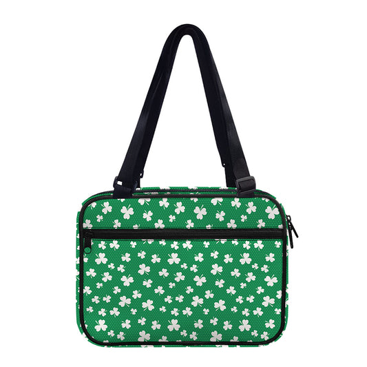 Polka Dot Irish St. Patrick's Day Print Double Strap Bible Bag