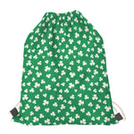 Polka Dot Irish St. Patrick's Day Print Drawstring Bag