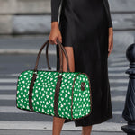Polka Dot Irish St. Patrick's Day Print Duffle Bag