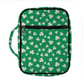 Polka Dot Irish St. Patrick's Day Print Front Pocket Bible Bag