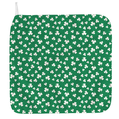 Polka Dot Irish St. Patrick's Day Print Hand Towel