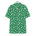 Polka Dot Irish St. Patrick's Day Print Hawaiian Shirt