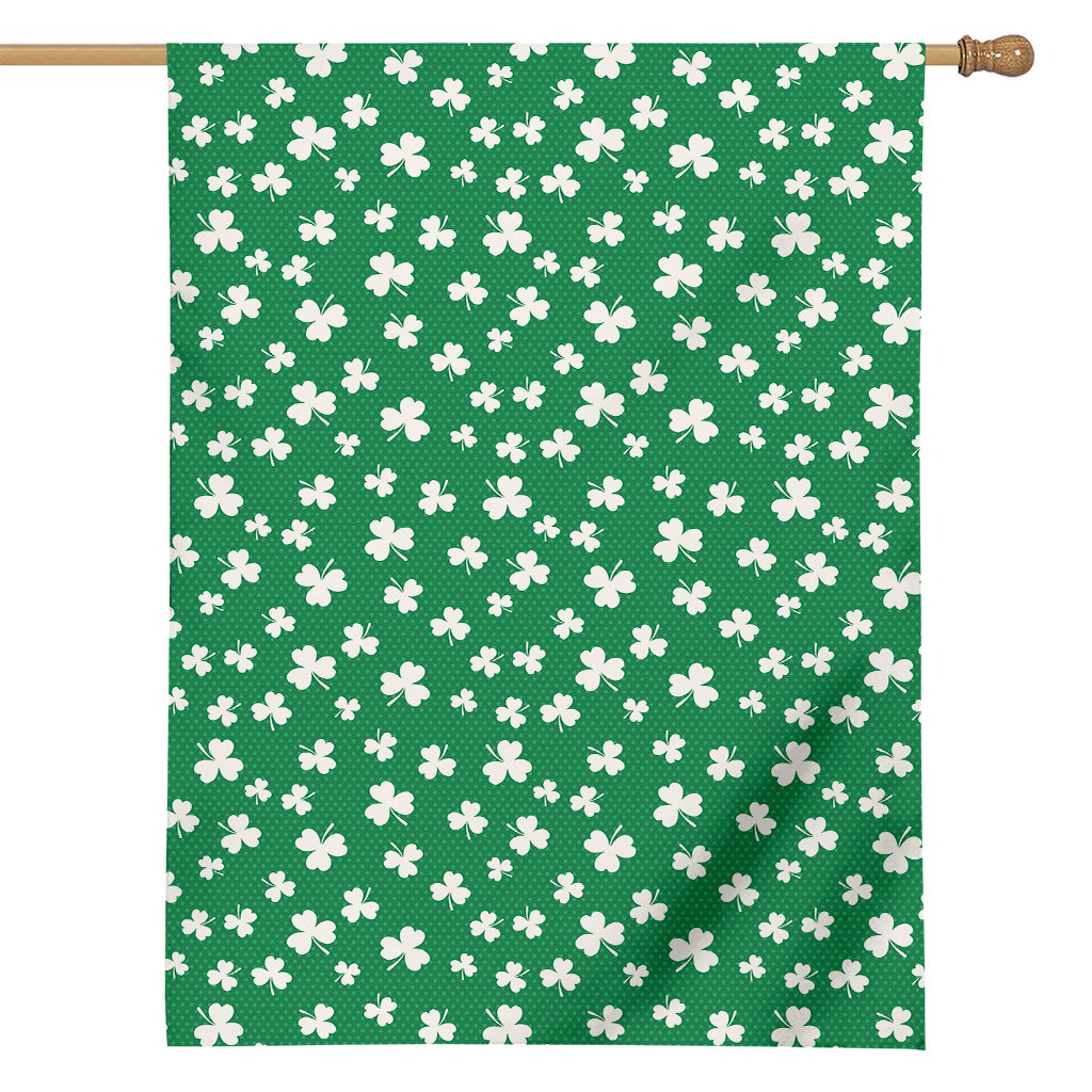 Polka Dot Irish St. Patrick's Day Print House Flag