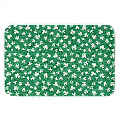 Polka Dot Irish St. Patrick's Day Print Indoor Door Mat