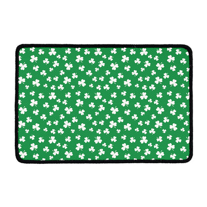 Polka Dot Irish St. Patrick's Day Print Kitchen Mat