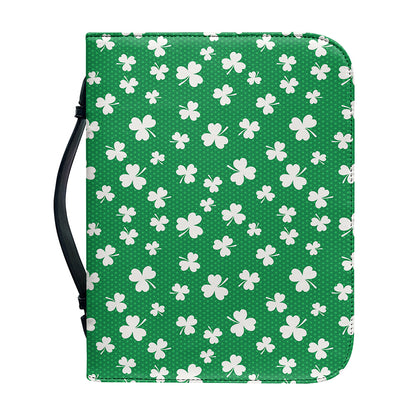 Polka Dot Irish St. Patrick's Day Print Leather Bible Cover