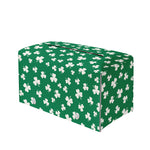 Polka Dot Irish St. Patrick's Day Print Leather Tissue Box Cover