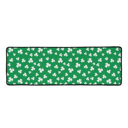 Polka Dot Irish St. Patrick's Day Print Long Kitchen Mat