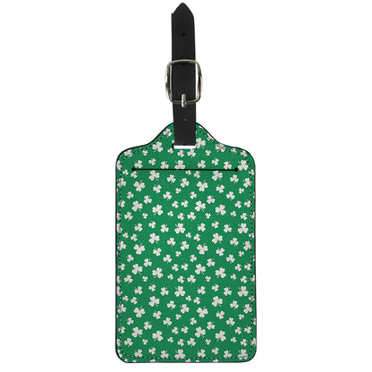 Polka Dot Irish St. Patrick's Day Print Luggage Tag