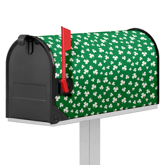 Polka Dot Irish St. Patrick's Day Print Mailbox Cover
