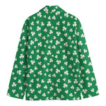 Polka Dot Irish St. Patrick's Day Print Men's Cotton Blazer