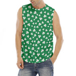 Polka Dot Irish St. Patrick's Day Print Men's Fitness Tank Top