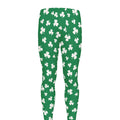 Polka Dot Irish St. Patrick's Day Print Men's Leggings
