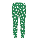 Polka Dot Irish St. Patrick's Day Print Men's leggings