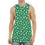 Polka Dot Irish St. Patrick's Day Print Men's Muscle Tank Top