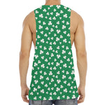 Polka Dot Irish St. Patrick's Day Print Men's Muscle Tank Top