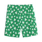 Polka Dot Irish St. Patrick's Day Print Men's Sports Shorts