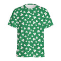 Polka Dot Irish St. Patrick's Day Print Men's Athletic T-Shirt