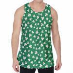 Polka Dot Irish St. Patrick's Day Print Men's Velvet Tank Top