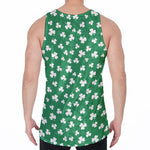 Polka Dot Irish St. Patrick's Day Print Men's Velvet Tank Top