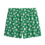 Polka Dot Irish St. Patrick's Day Print Mesh Shorts