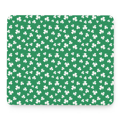 Polka Dot Irish St. Patrick's Day Print Mouse Pad