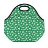 Polka Dot Irish St. Patrick's Day Print Neoprene Lunch Bag