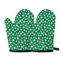 Polka Dot Irish St. Patrick's Day Print Oven Mitts