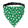 Polka Dot Irish St. Patrick's Day Print Over The Collar Dog Bandana