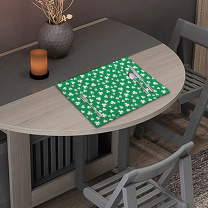 Polka Dot Irish St. Patrick's Day Print Placemat