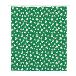Polka Dot Irish St. Patrick's Day Print Polyester Shower Curtain