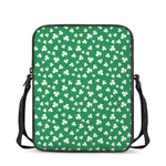 Polka Dot Irish St. Patrick's Day Print Rectangular Crossbody Bag