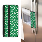 Polka Dot Irish St. Patrick's Day Print Refrigerator Handle Covers
