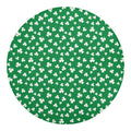Polka Dot Irish St. Patrick's Day Print Round Blanket
