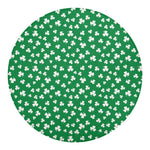 Polka Dot Irish St. Patrick's Day Print Round Blanket