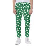 Polka Dot Irish St. Patrick's Day Print Scuba Joggers