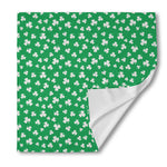 Polka Dot Irish St. Patrick's Day Print Silk Bandana