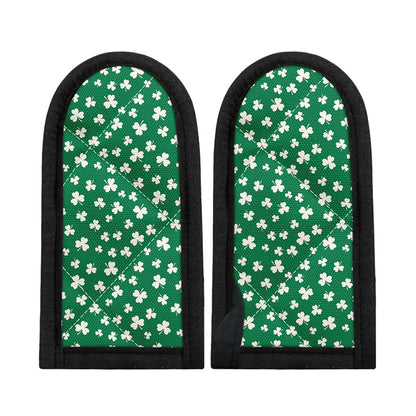 Polka Dot Irish St. Patrick's Day Print Skillet Handle Cover