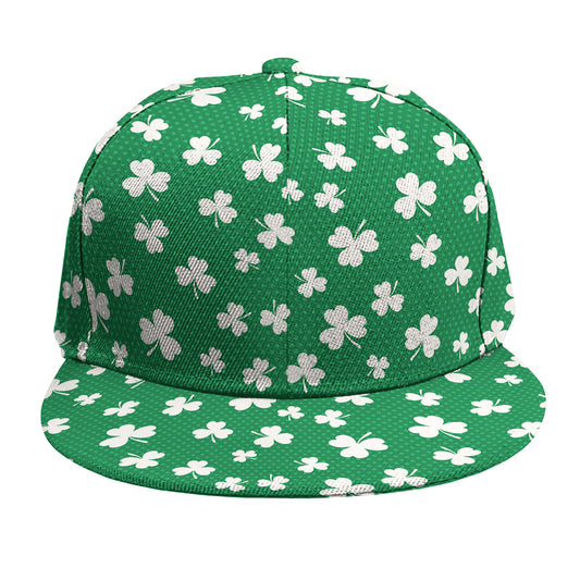 Polka Dot Irish St. Patrick's Day Print Snapback Cap